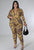 Rissa Multi Print Body Suit Legging Set
