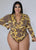 Rissa Multi Print Body Suit Legging Set
